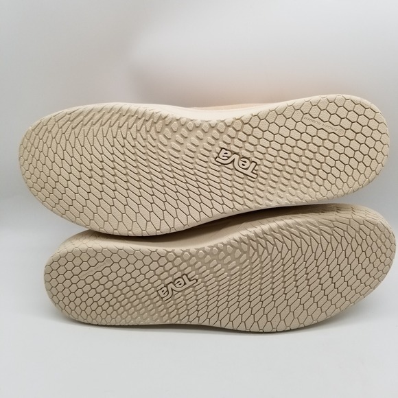 Teva Men Terra Canyon Sneakers Sz 11 Tan Fabric Low Top Lace Up Casual Walking - Picture 6 of 7